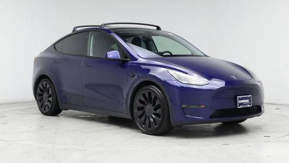 TESLA MODEL Y 2022 7SAYGDEF6NF336301 image